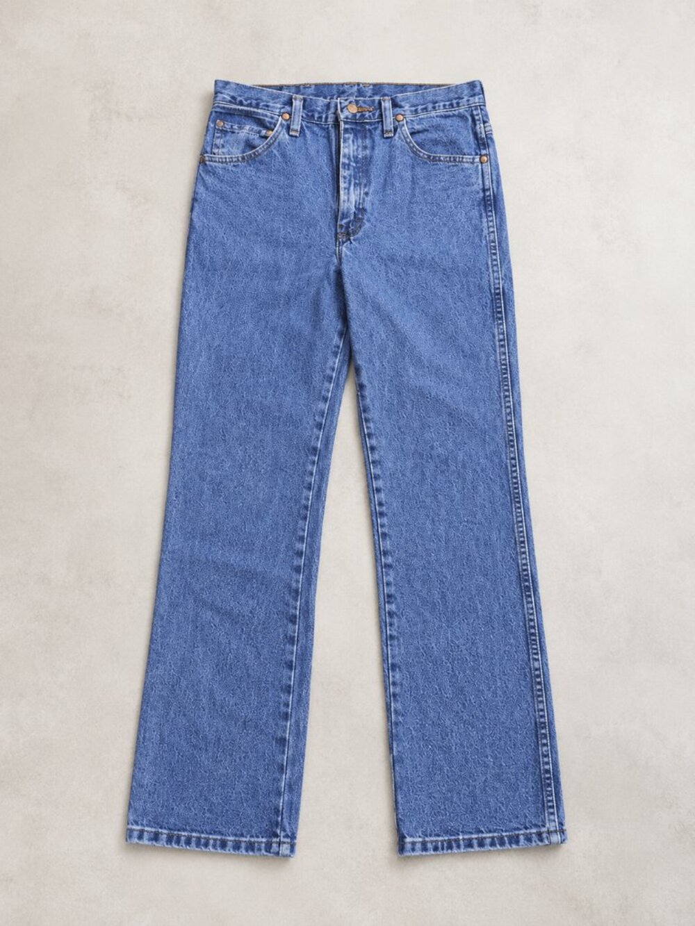 Wrangler 936GBK Cowboy Cut Slim Jeans Stonewash Men’s 29x34 Western